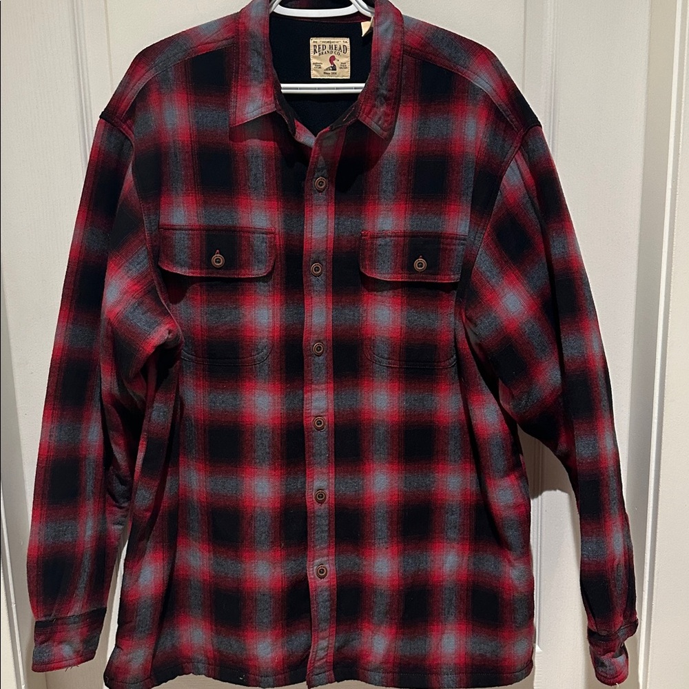 Men’s redhead overcoat jacket